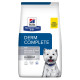 Hill’s Prescription Diet Canine Derm Complete Mini – Hrană Uscată Hipoalergenică pentru Câini de Talie Mică cu Alergii și Probleme de Piele, 1 kg